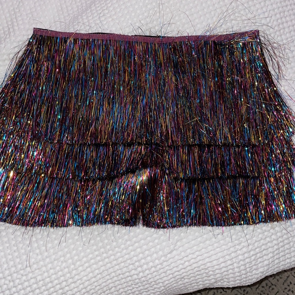 NASTY GAL FRINGE SHORTS